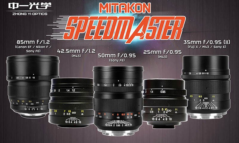 Mitakon-Speedmaster-lenses