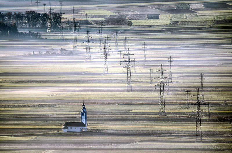 Church on the fields of Široko Polje