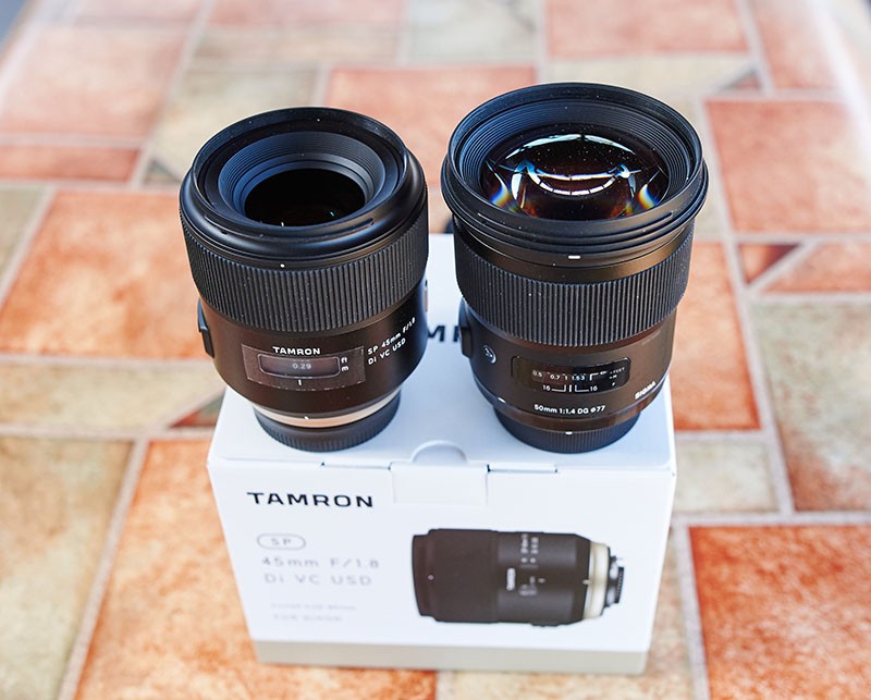 Tamron 45 mm f1.8 SP