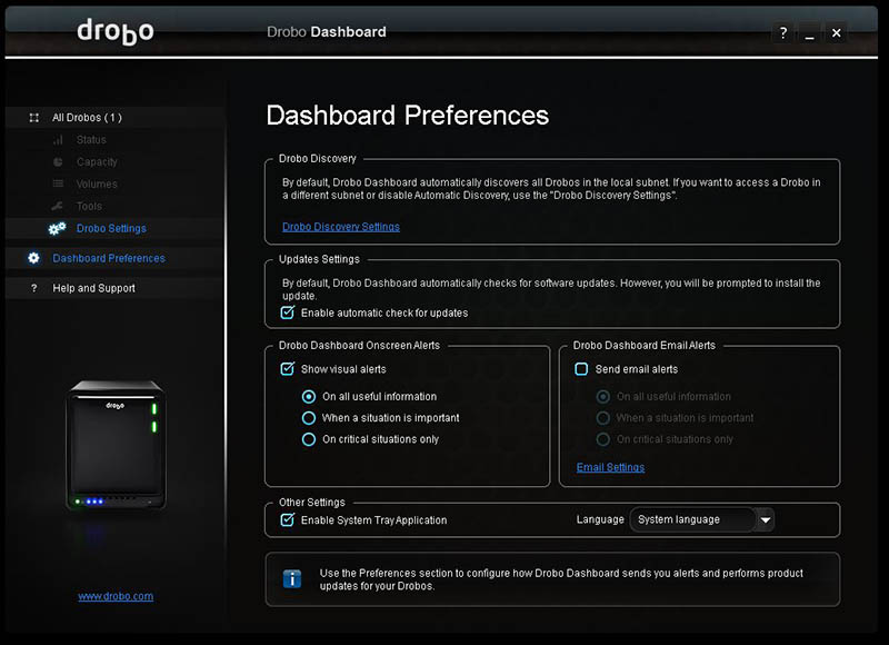 Drobo 5C - Software 7