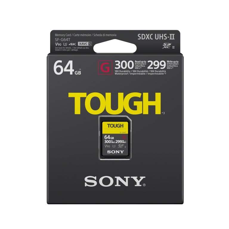 Cardurile SD Sony SF-G TOUGH (2)