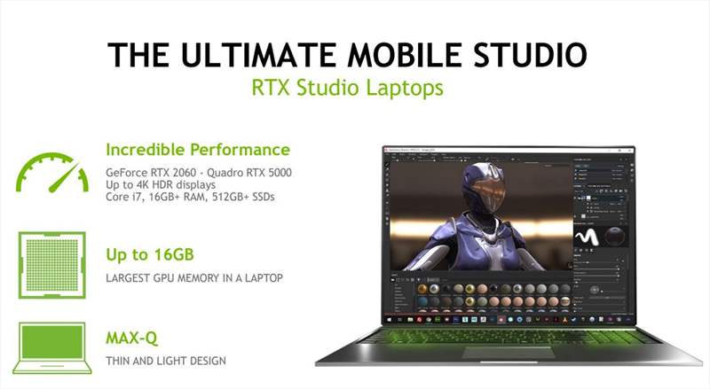 Nvidia Studio - Quadro RTX - GeForce RTX (4)