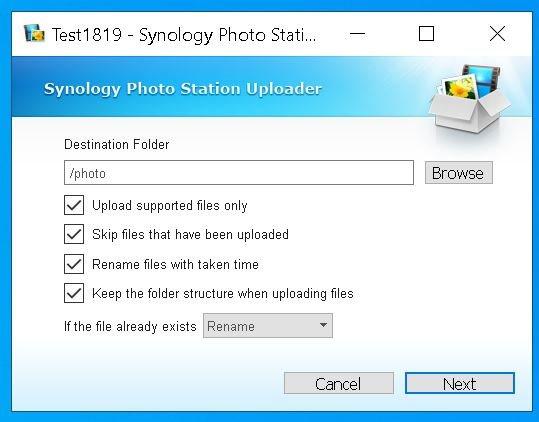 Configurare Profil Upload Windows 5