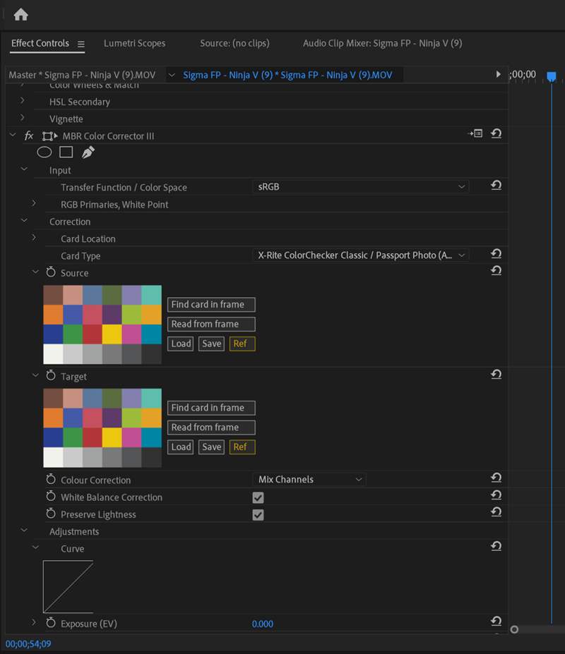 Color Checker Premire Pro - 02 (2)