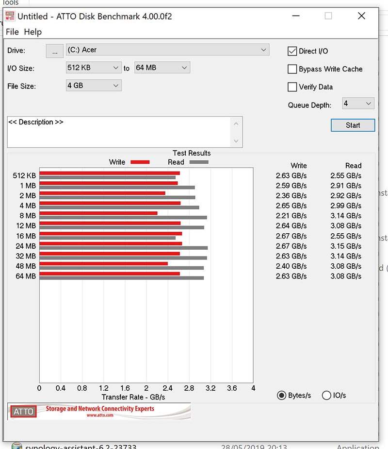 ConceptD 5 Pro - ATTO