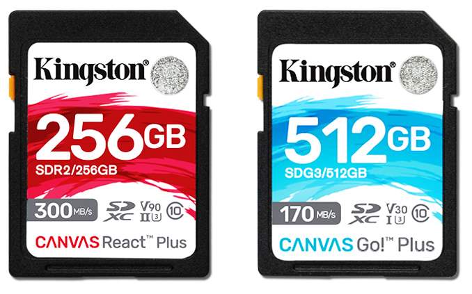 Kingston Canvas React Plus - Kingston Canvas Go Plus