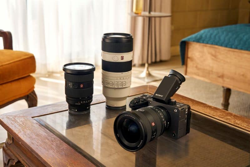 Sony FX5 a sosit cu  Open Gate si Inregistrare RAW Interna